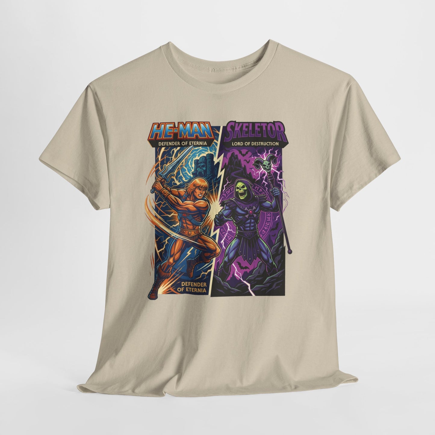 He-Man vs. Skeletor Comic Art T-Shirt