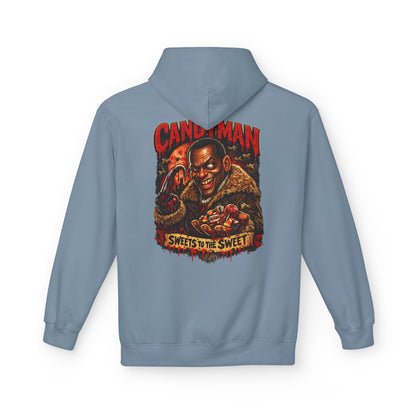 Horror Movie Candyman "Sweets to the Sweet" Retro Poster Midweight Softstyle Fleece Hoodie
