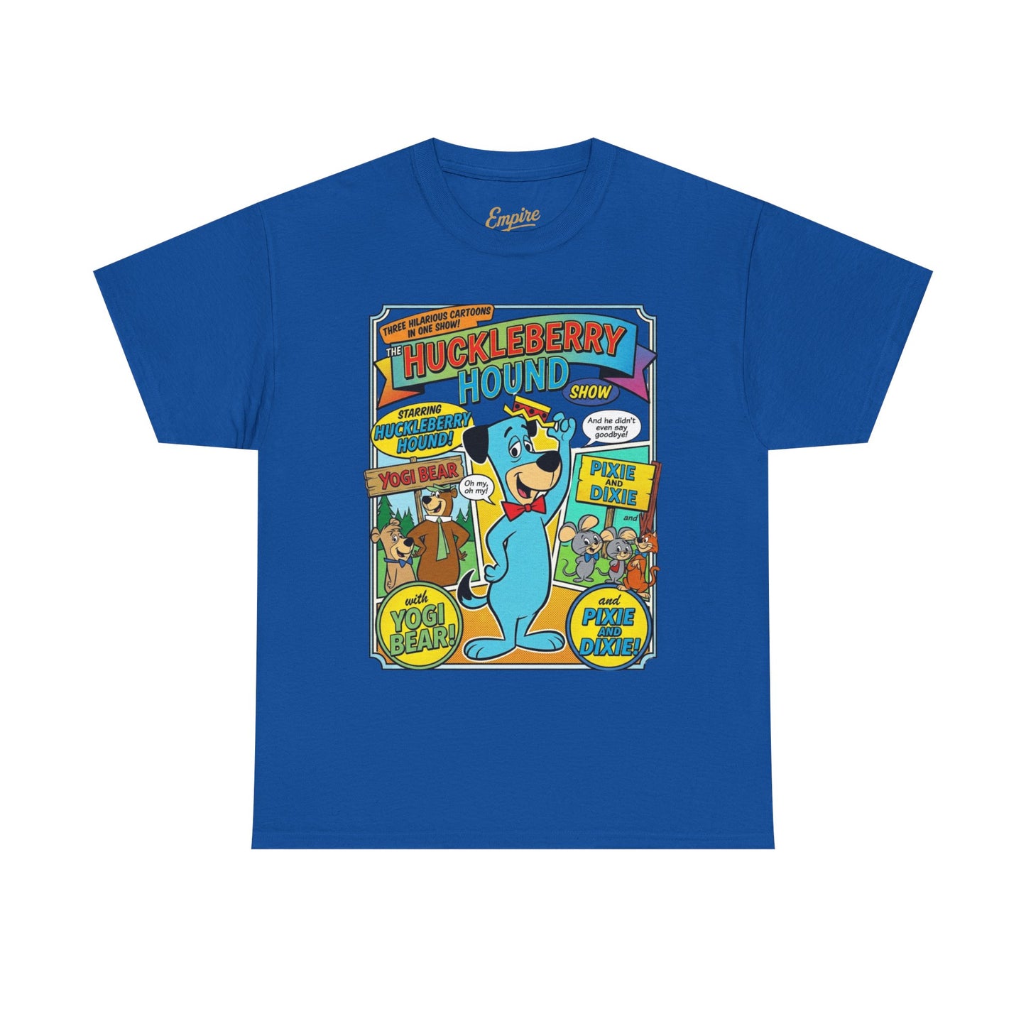 Huckleberry Hound Vintage Cartoon T-Shirt