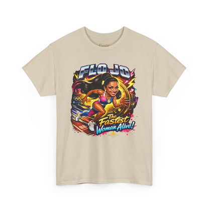 Sprint Legend T-Shirt — "The Fastest Woman Alive" Track & Field Tribute