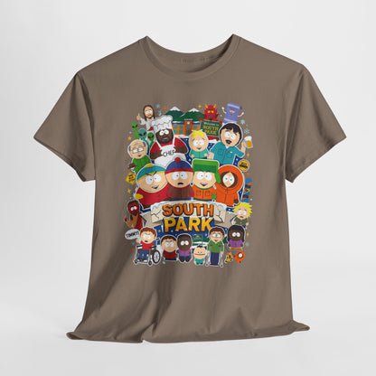 South Park Characters Graphic Tee — Cartoon TV Show Fan T-Shirt