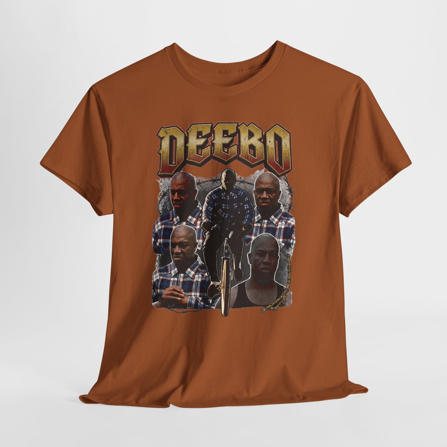 Deebo Graphic Tee — Vintage Style Movie Character Collage
