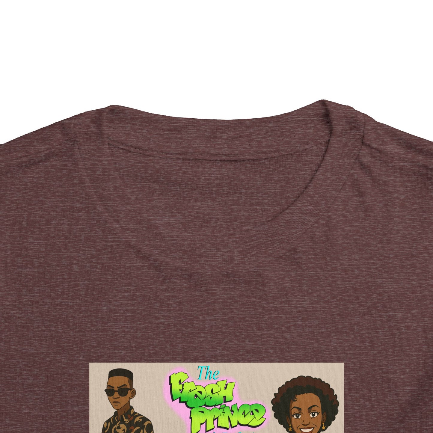 Cool Fresh Prince Cartoon Family Toddler Tee, Fun Kids T-Shirt, Unique Gift for Birthdays, Family Reunion, Playdate Outfit, Everyday Wear