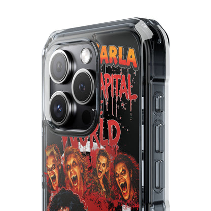 The Lost Boys Clear Magnetic Phone Case – Retro Vampire Movie Collage
