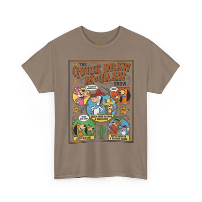 Quick Draw McGraw Retro Cartoon T‑Shirt