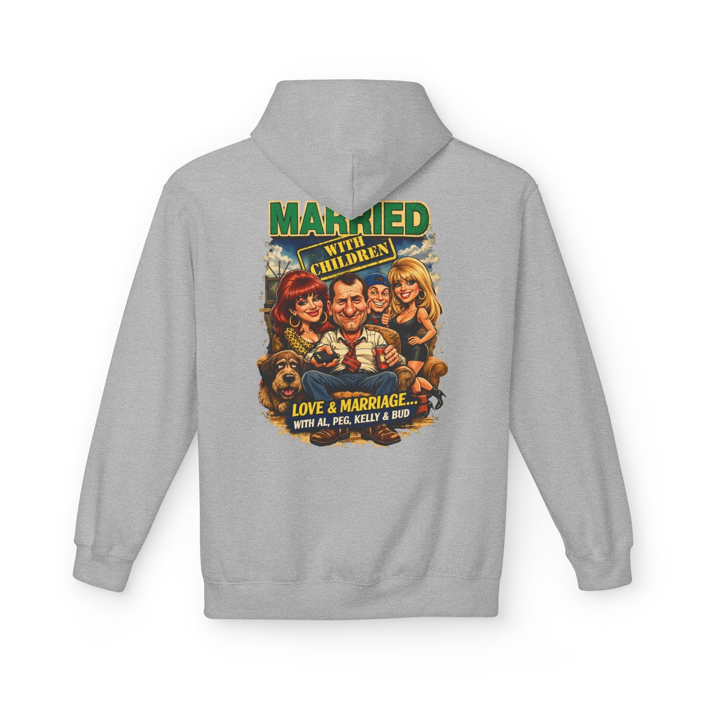 Married with Children Midweight Softstyle Fleece Hoodie