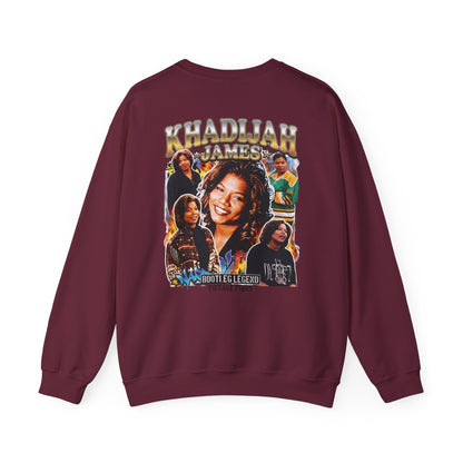 Khadijah James Vintage TV Tribute—Living Single Retro Graphic Crewneck Sweatshirt