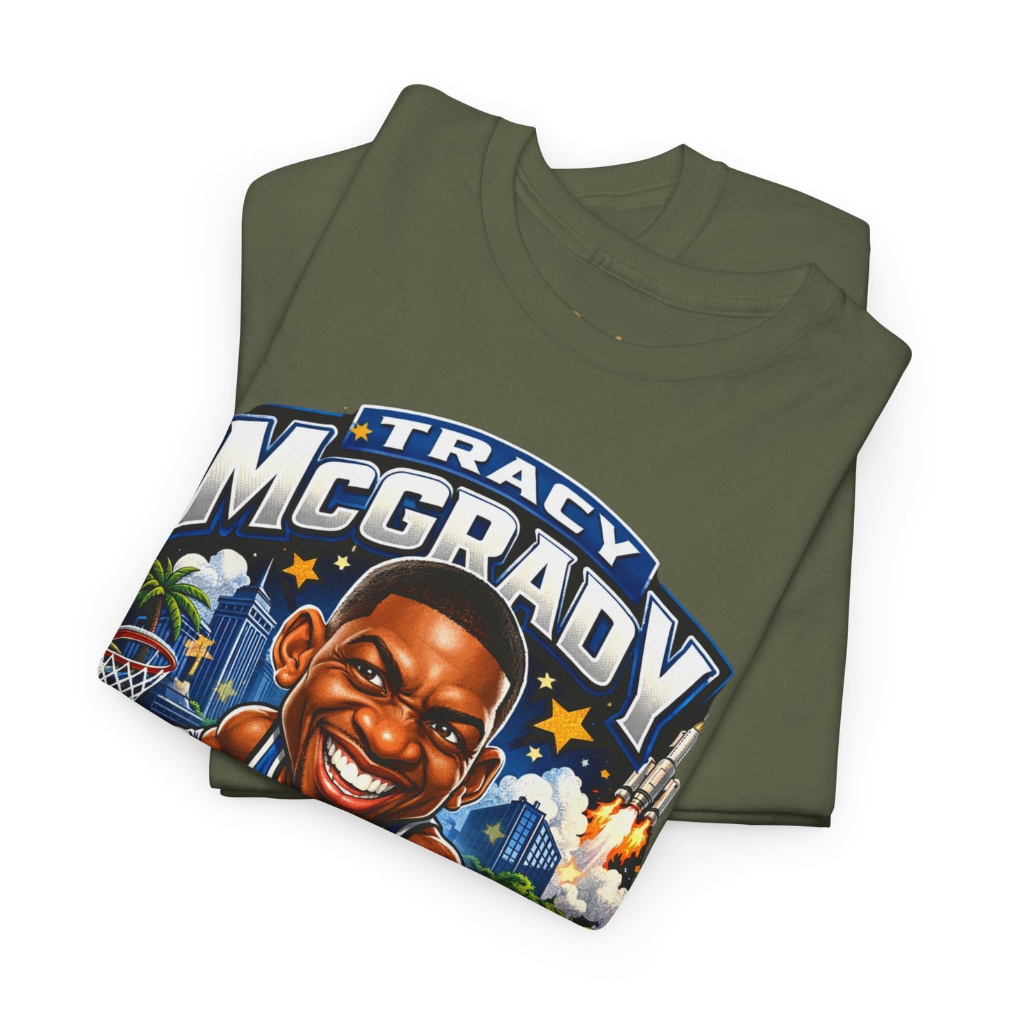 Tracy McGrady Orlando Magic Retro Basketball Tee