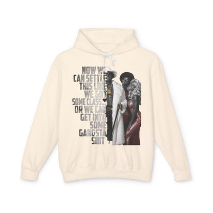 We Can Settle This Like We Got Some Class - The Mack Gangsta Shit Graphic Hoodie