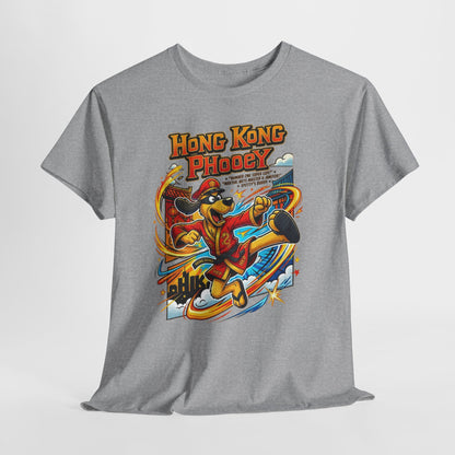 Hong Kong Phooey Retro Cartoon T-Shirt — Vintage Animated Hero Tee