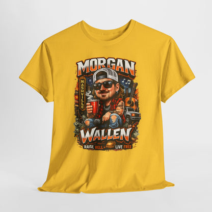 Country M. Wallen Graphic Tee — Country Music Fan Concert Shirt