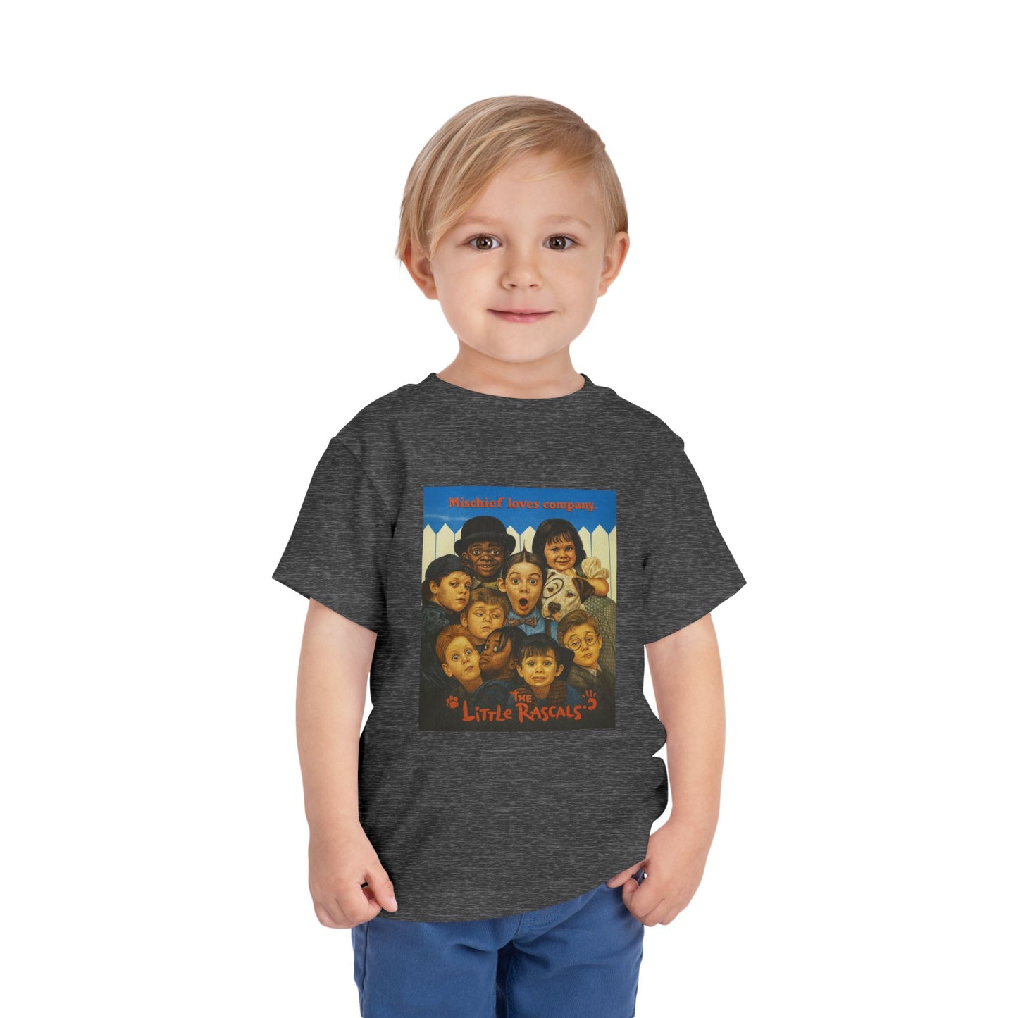 Vintage Little Rascals Toddler Tee, Cute Kids T-Shirt, Fun Playwear for Toddlers, Cartoon Character Shirt, Perfect Gift for Birthdays