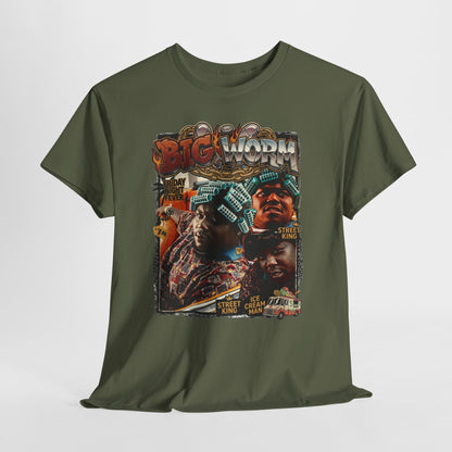 Big Worm Vintage Tee — 'Big Worm' Graphic Movie Tribute Shirt