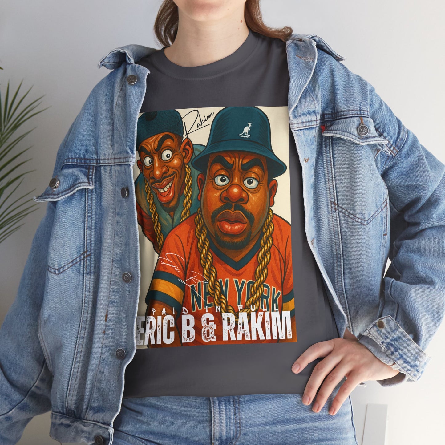 "Eric B and Rakim" Vintage Rap Duo Graphic Tee