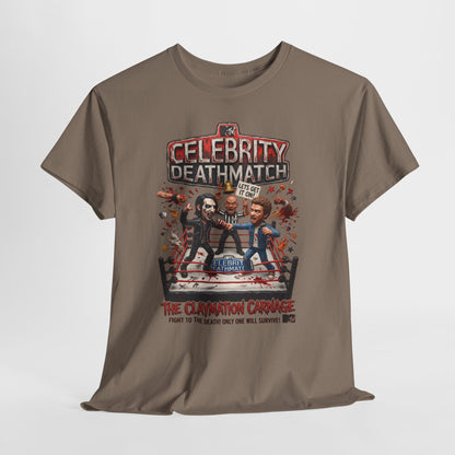 Celebrity Deathmatch Claymation Carnage T-Shirt