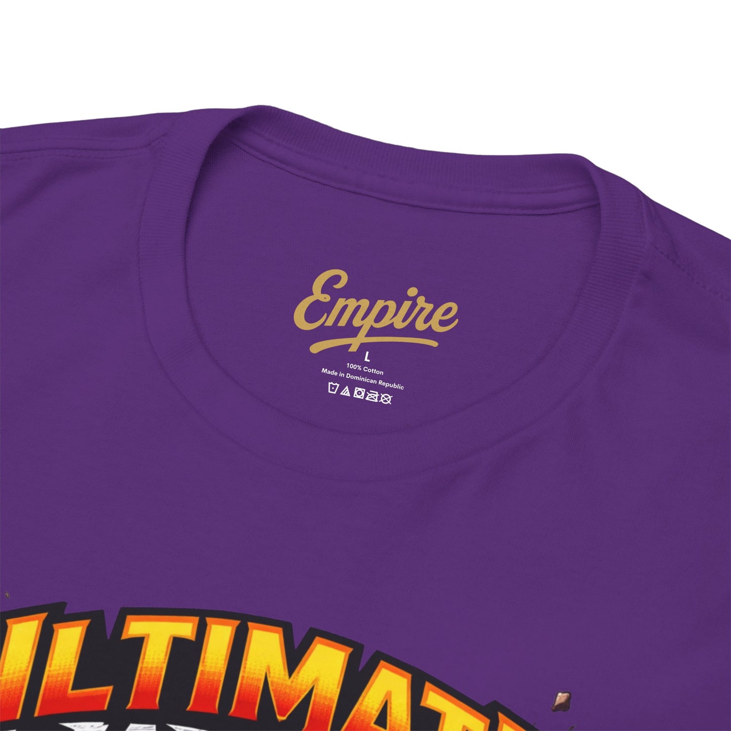 Ultimate Warrior Graphic Tee — Retro Wrestling Mascot T-Shirt