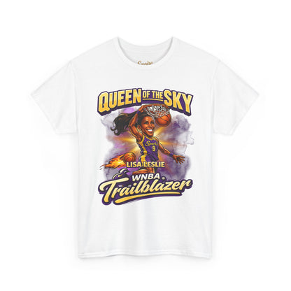 "Queen of the Sky" Lisa Leslie Trailblazer Basketball Tee