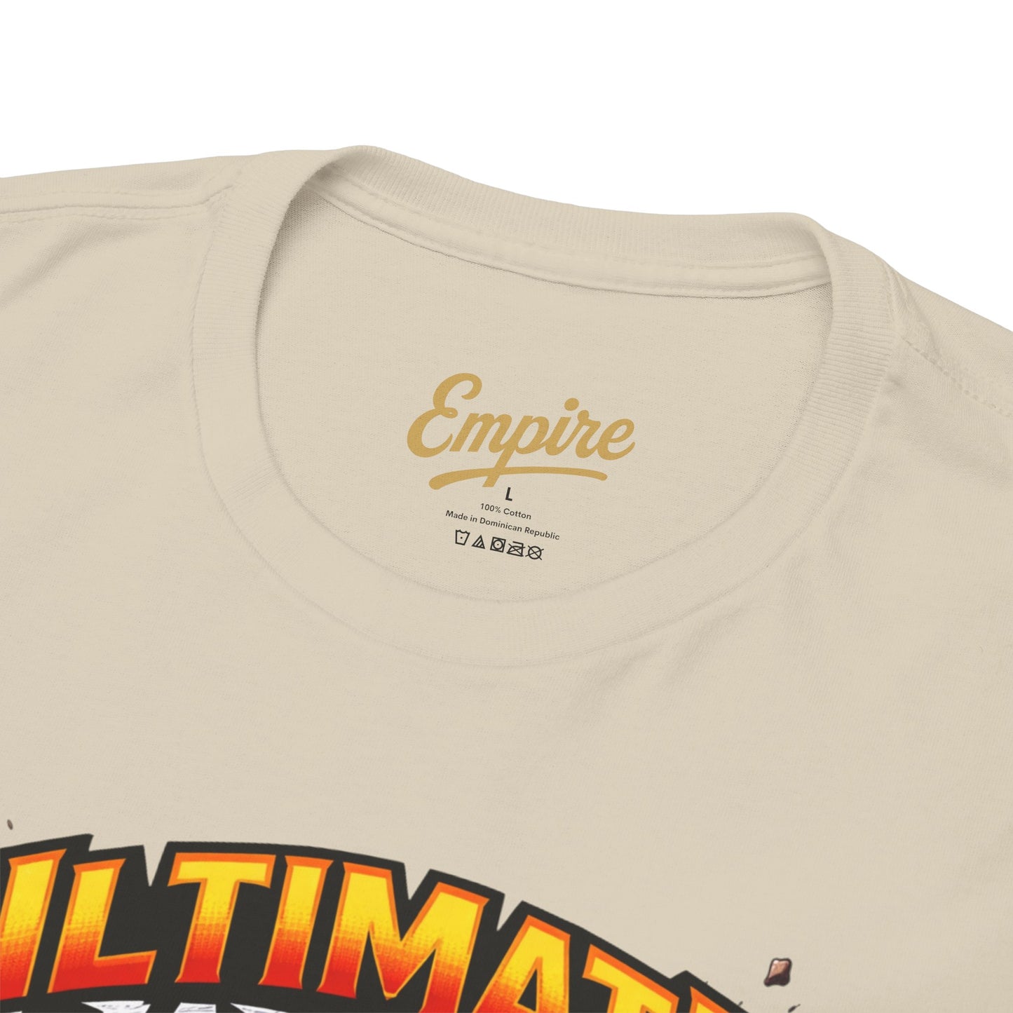 Ultimate Warrior Graphic Tee — Retro Wrestling Mascot T-Shirt