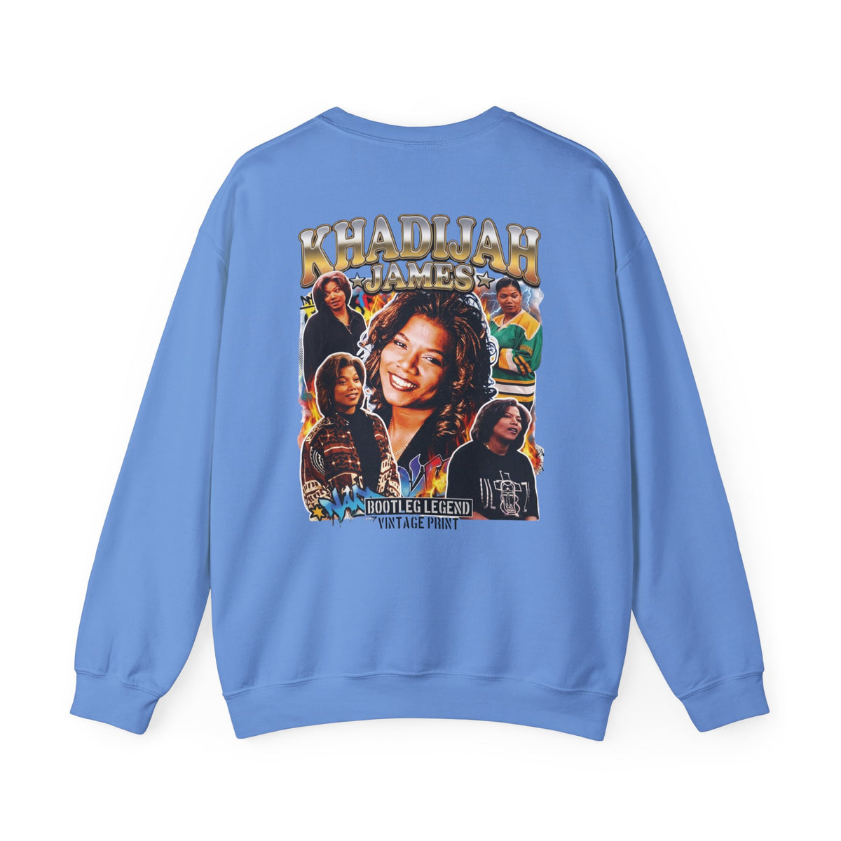 Khadijah James Vintage TV Tribute—Living Single Retro Graphic Crewneck Sweatshirt