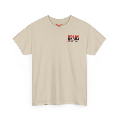 Krabs Montana Tee — Parody Graphic T-Shirt (Front Chest & Back Design)