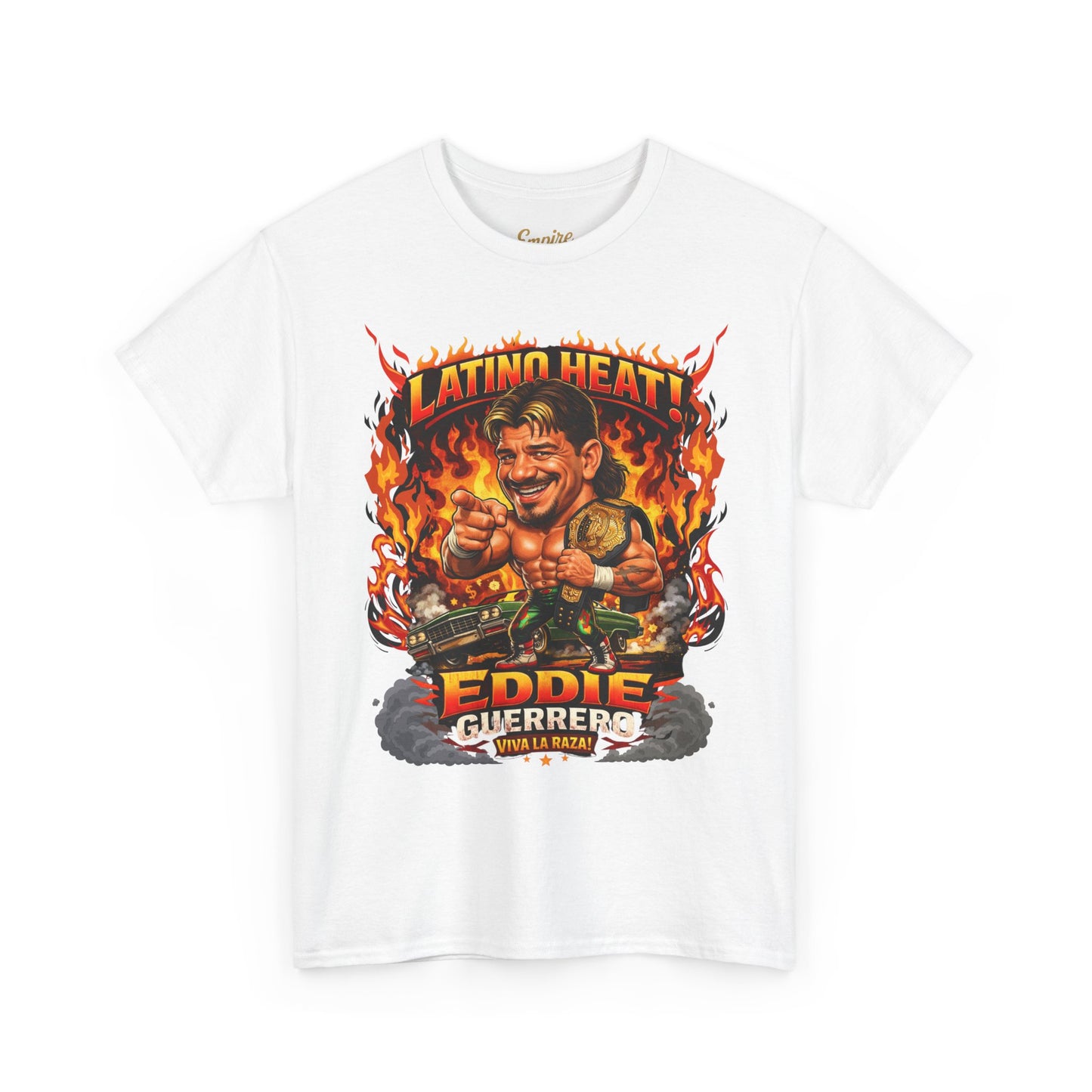 Eddie Guerrero 'Latino Heat' Graphic Tee - Wrestling Tribute Shirt