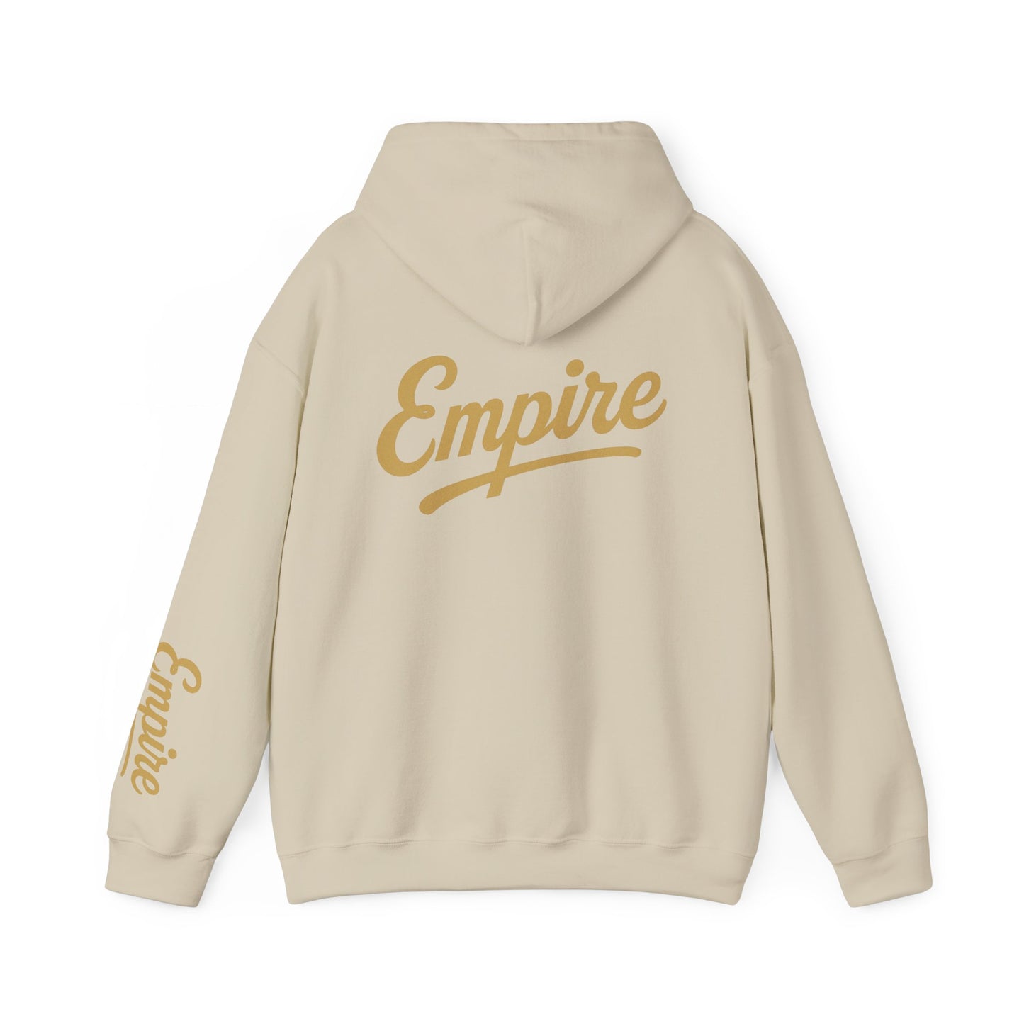 Empire Hoodie – Pullover with Gold Print