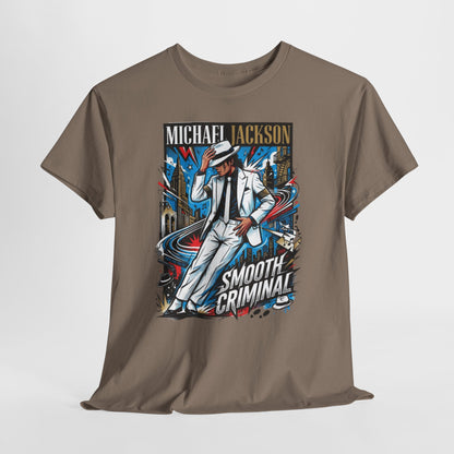 MJ "Smooth Criminal" Graphic Tee - Retro Pop Art Music T-Shirt