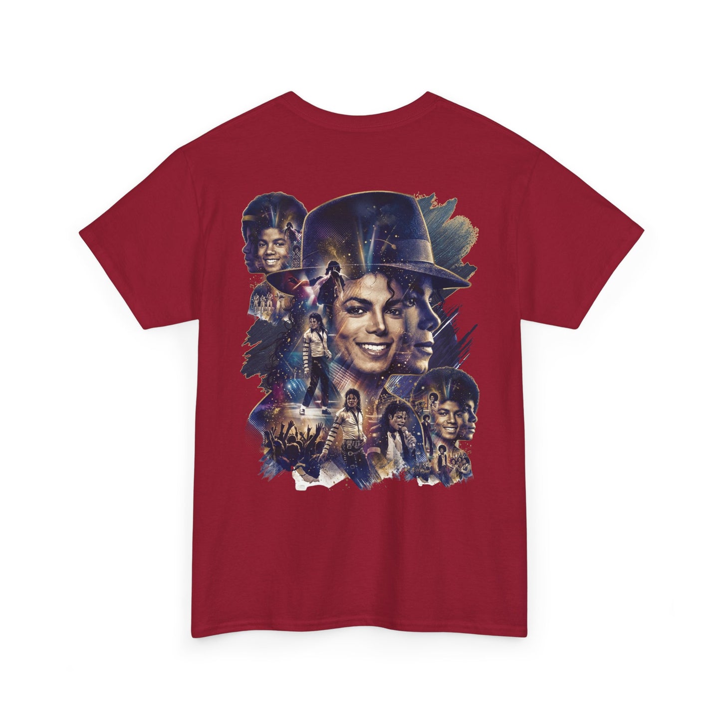 MJ Legacy Collage Tee - Retro Pop King Graphic T-Shirt