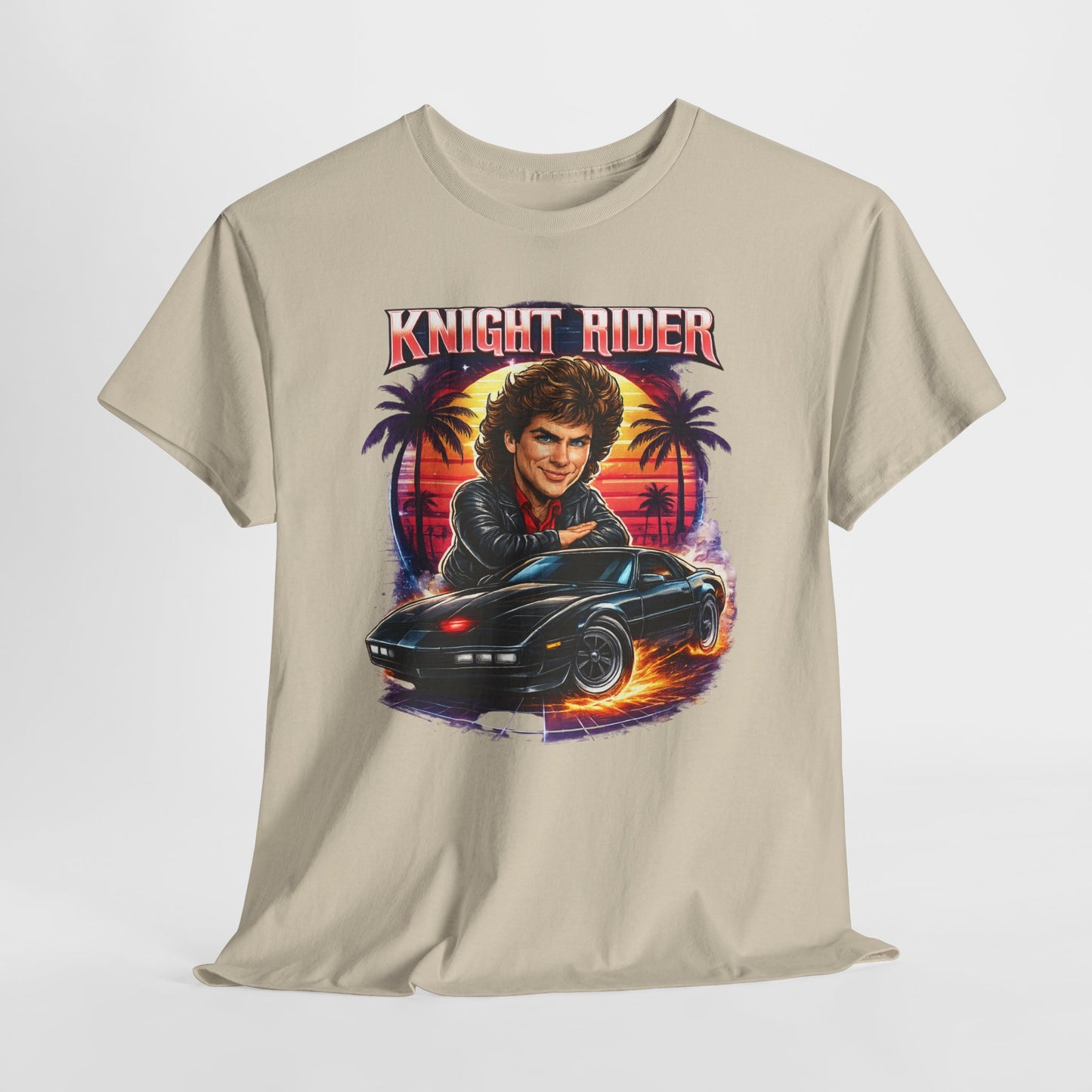 Knight Rider Vintage Tee – Retro 80s KITT Graphic T-Shirt