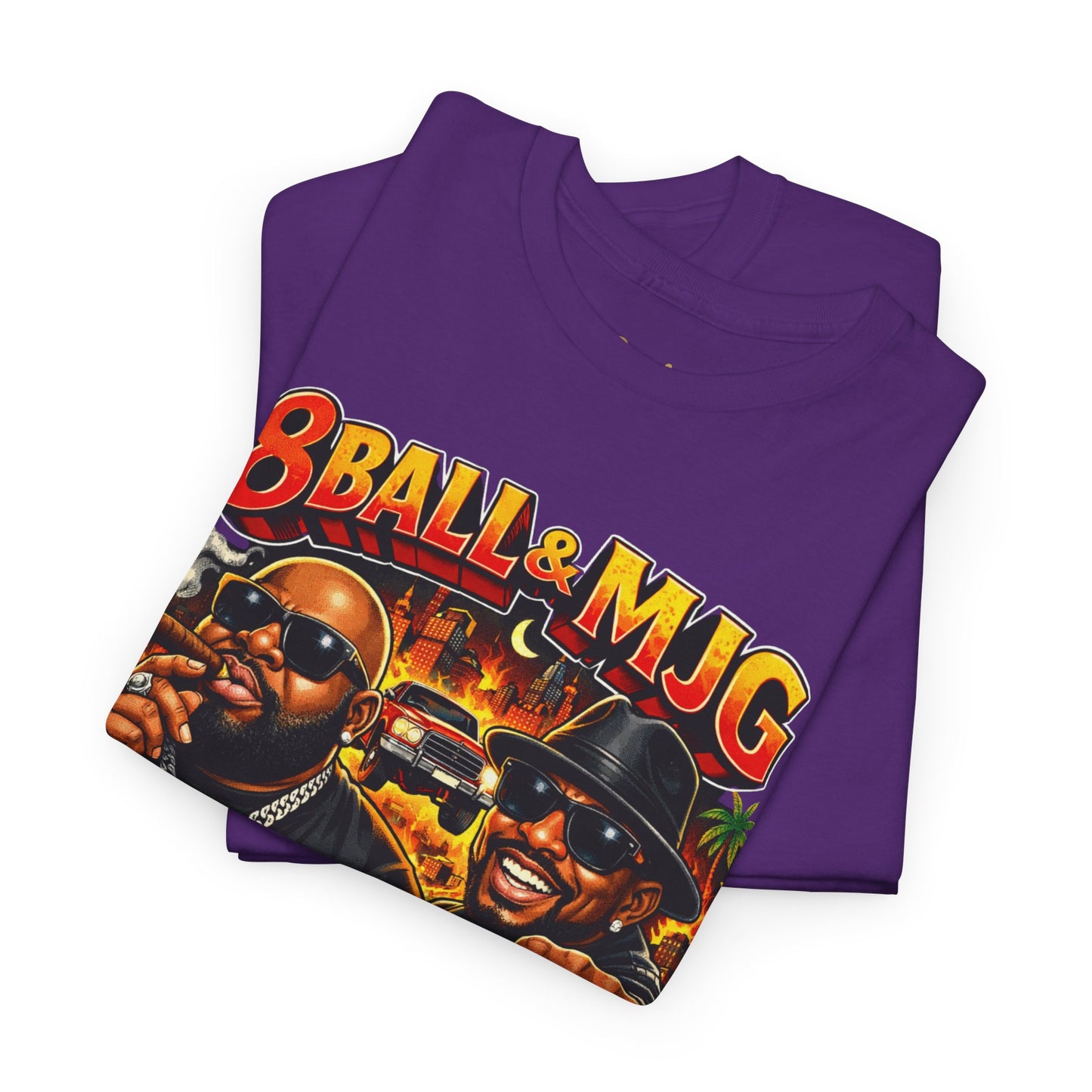 8Ball & MJG 'Comin' Out Hard' Vintage Hip-Hop Graphic Tee