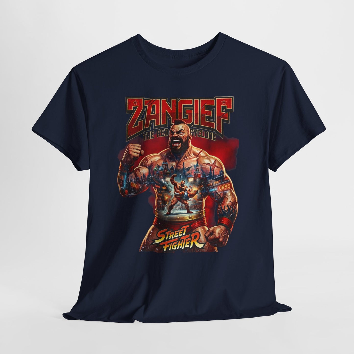 Zangief 'The Red Cyclone' Street Fighter Graphic Tee