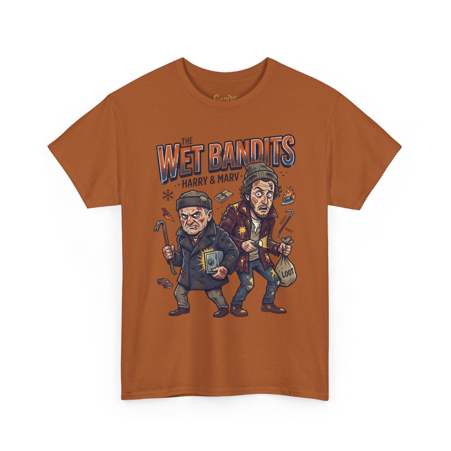 Wet Bandits Movie Tee — Harry & Marv Funny Christmas T-Shirt