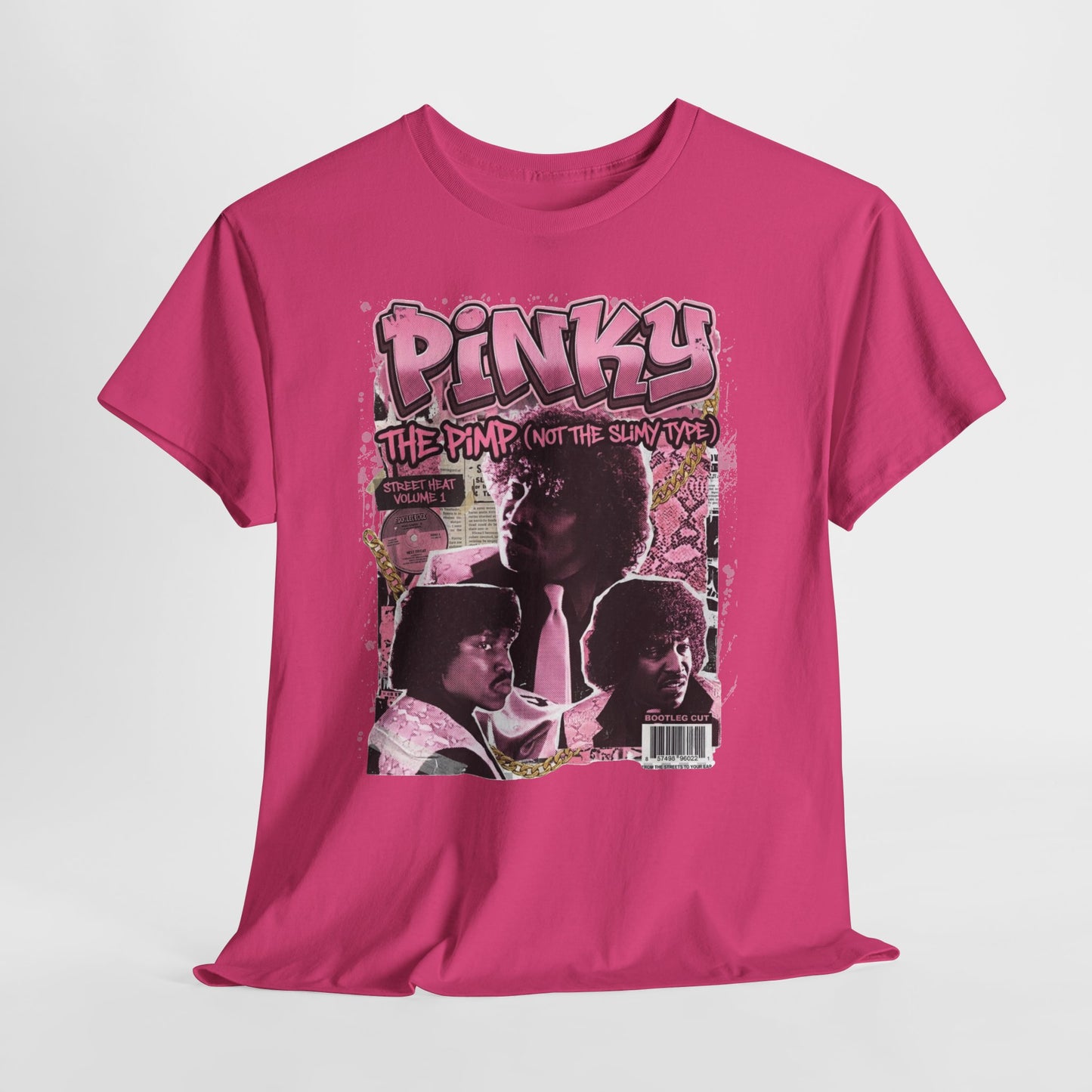 Pinky Retro Comic Tee — Vintage 90s Pop Art Graphic T-Shirt