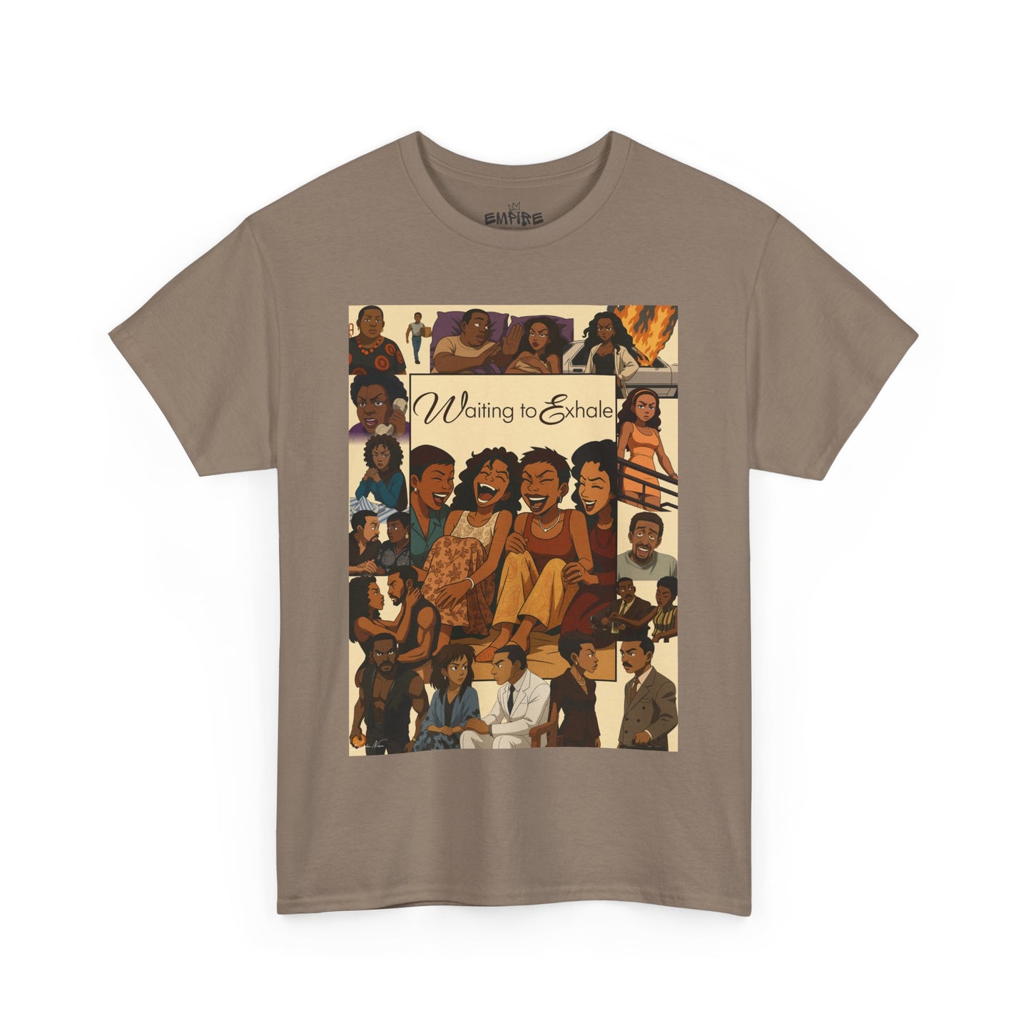 Waiting to Exhale Graphic Unisex Heavy Cotton Tee - Vintage Inspired Apparel for Movie Lovers