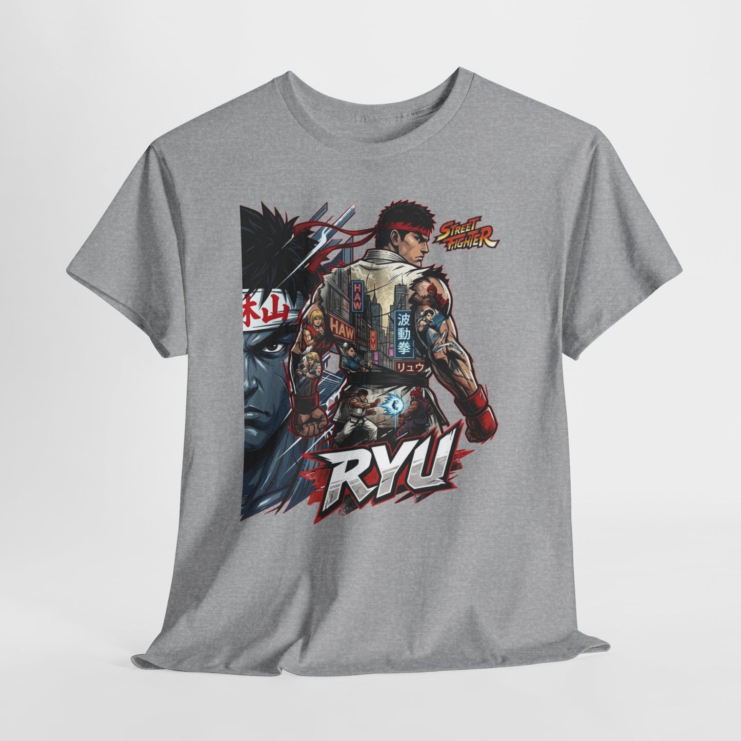 Ryu Street Fighter Graphic Tee — Vintage Fighter Art T-Shirt