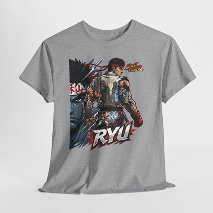 Ryu Street Fighter Graphic Tee — Vintage Fighter Art T-Shirt