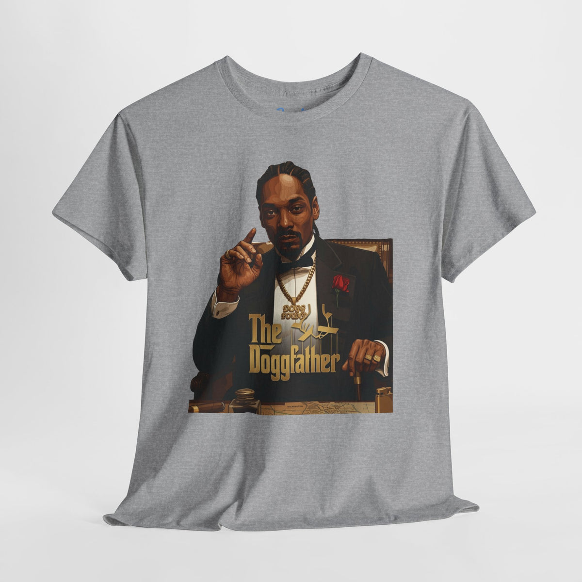 The 'Doggfather' Vintage Mafia-Inspired Rap Tribute Shirt