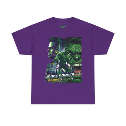 Hulk Comic Movie Poster T-Shirt – 'Bruce Banner' Graphic Tee