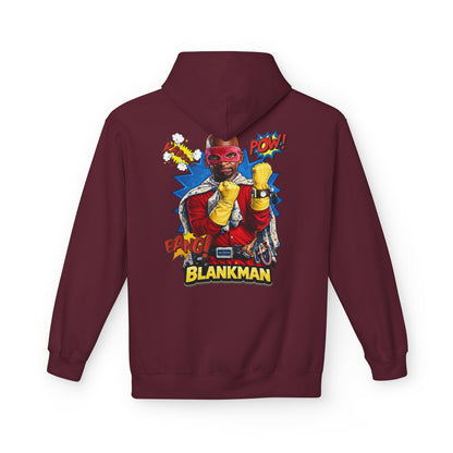 Blankman Inspired Graphic Midweight Softstyle Fleece Hoodie