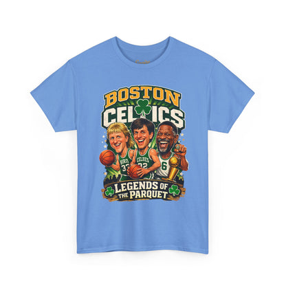Boston Celtics "Legends of the Parquet" Tee - Retro Basketball Fan Shirt