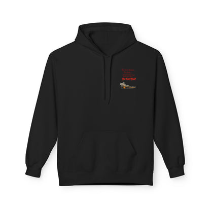 'Krustywise' Creepy Clown Design, "You’ll Float Too" Midweight Softstyle Fleece Hoodie