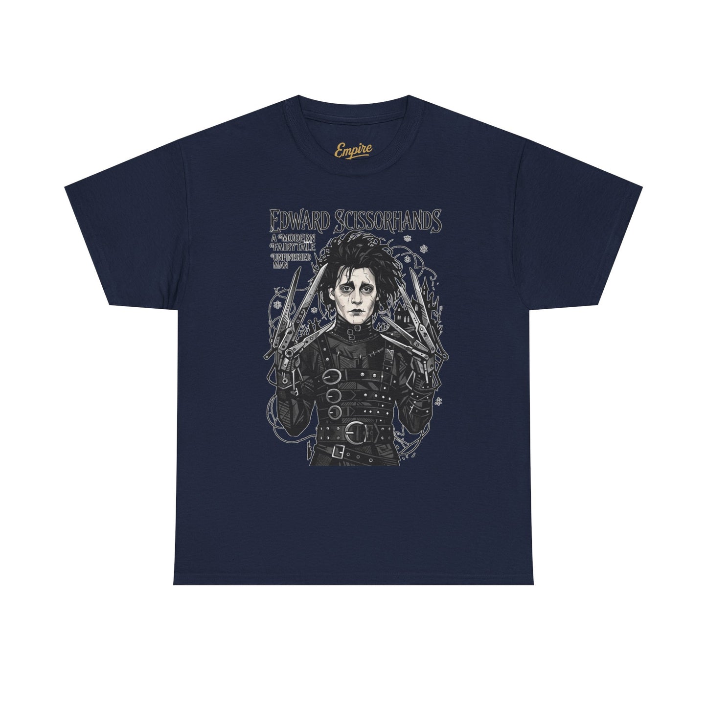 Edward Scissorhands Graphic Tee — Vintage Movie Character T-Shirt