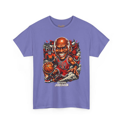 Basketball Legend T‑Shirt — 'Michael' Retro Cartoon Bulls Tee