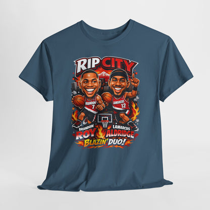 Rip City Basketball T-Shirt — Caricature Trail Blazers Fan Tee