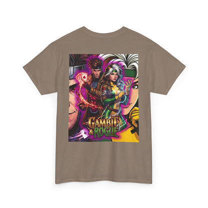 Gambit & Rogue Comic Art T‑Shirt