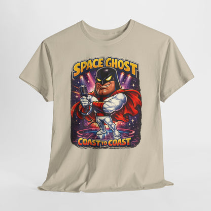 Space Ghost Graphic Tee — "Space Ghost Coast to Coast" Retro Cartoon T-Shirt