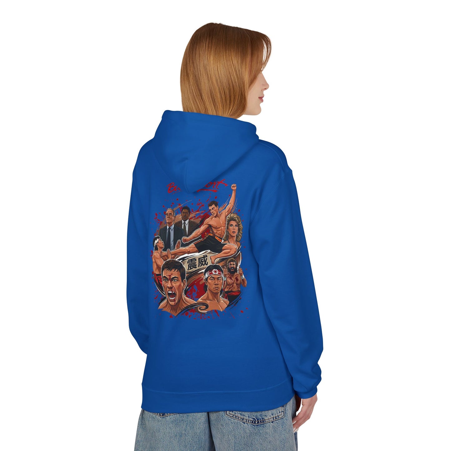 Bloodsport Vintage Collage Graphic Hoodie