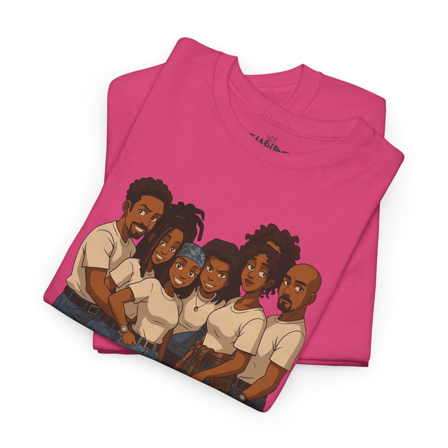 Living Single Unisex Heavy Cotton Tee - Nostalgic TV Show T-Shirt for Fans