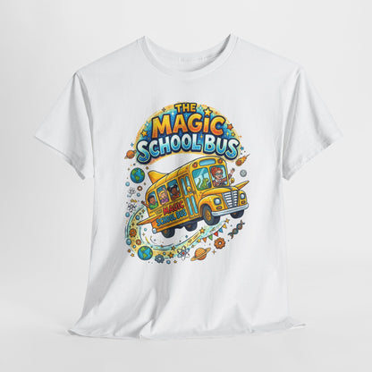 The Magic School Bus T-Shirt – Kids Retro Educational Cartoon Tee