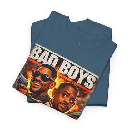 Bad Boys Movie Poster Tee — "Ride Together, Die Together" Graphic T-Shirt